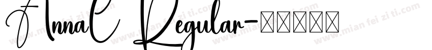 AnnaC Regular字体转换